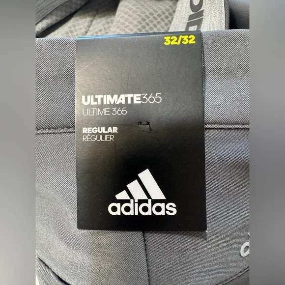 NWT Adidas DT3574 Men's Ultimate365 Classic Grey Golf Pants - Picture 6 of 10